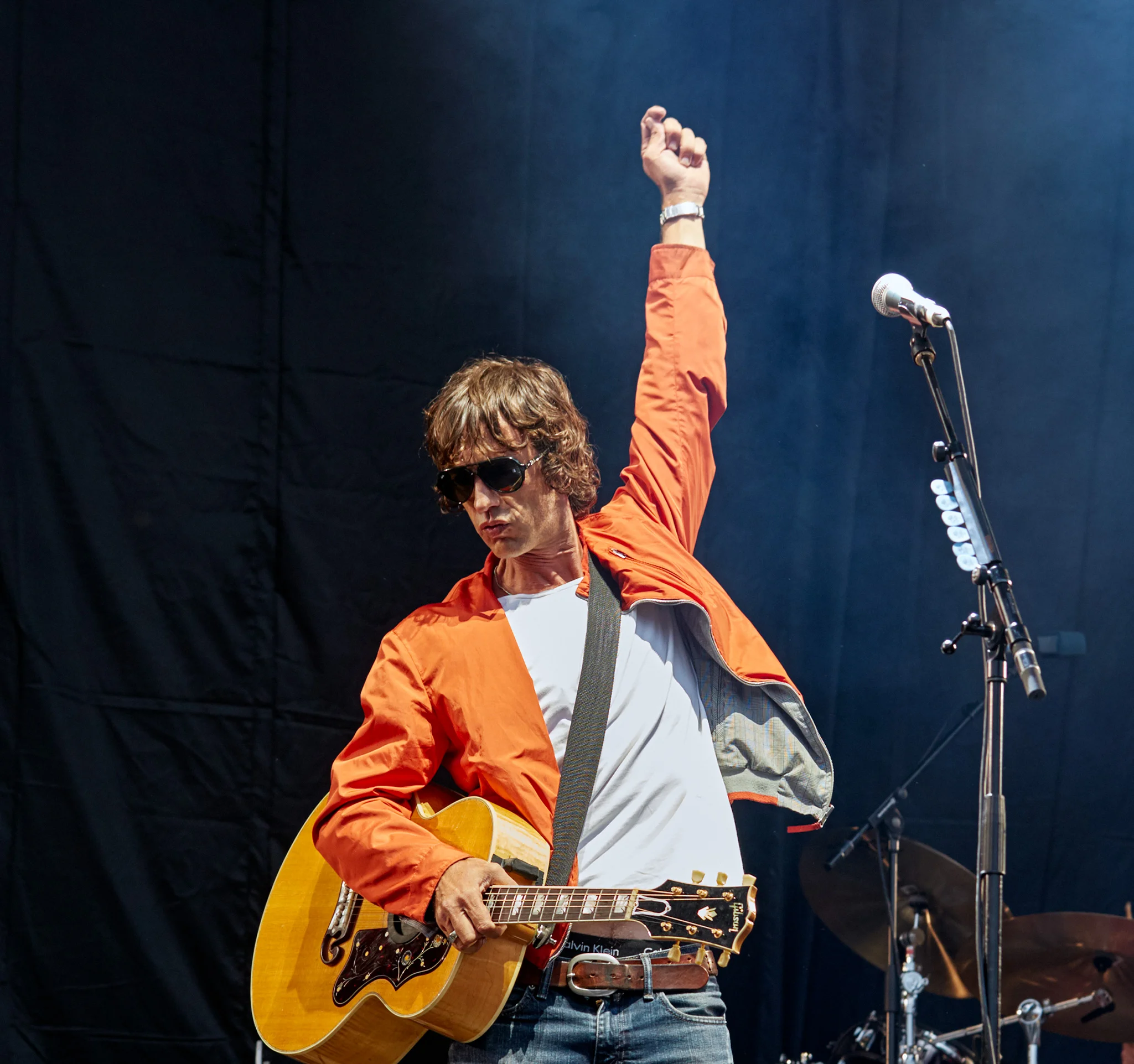 Richard Ashcroft - Old Trafford Lancashire Cricket Club Manchester