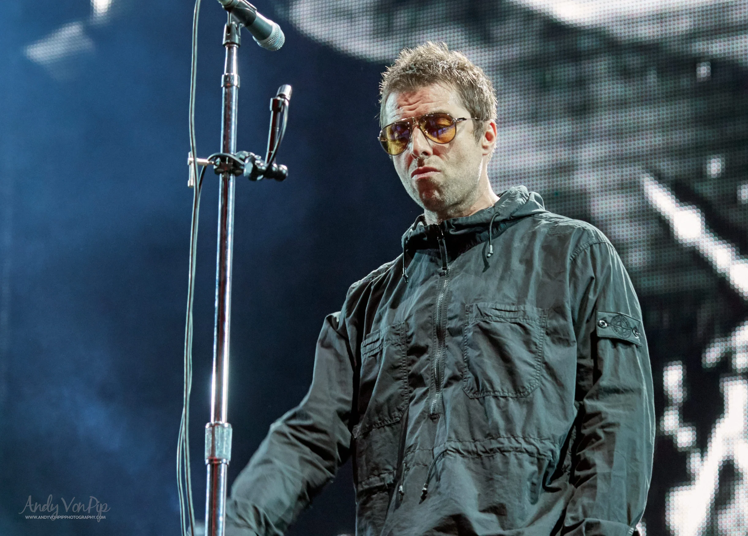 Liam Gallagher - Old Trafford Lancashire Cricket Club Manchester