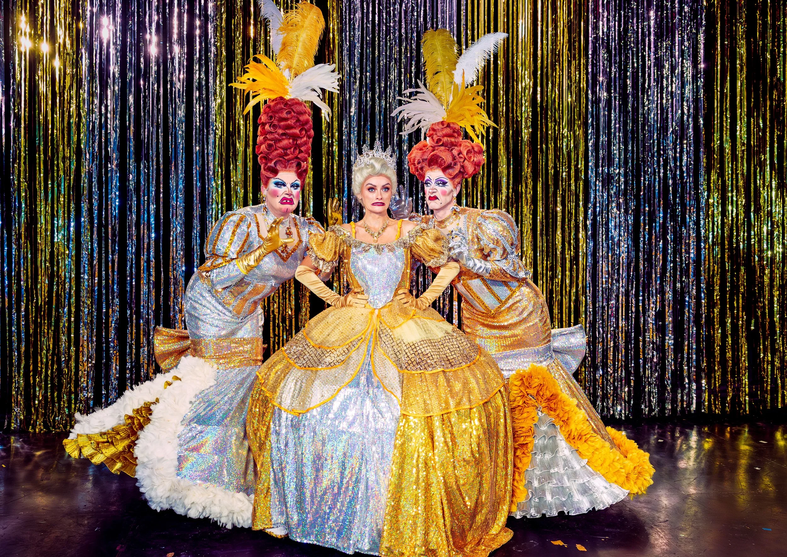 Katie McGlynn  as Cinderella at Liverpool's Epstein Theatre.