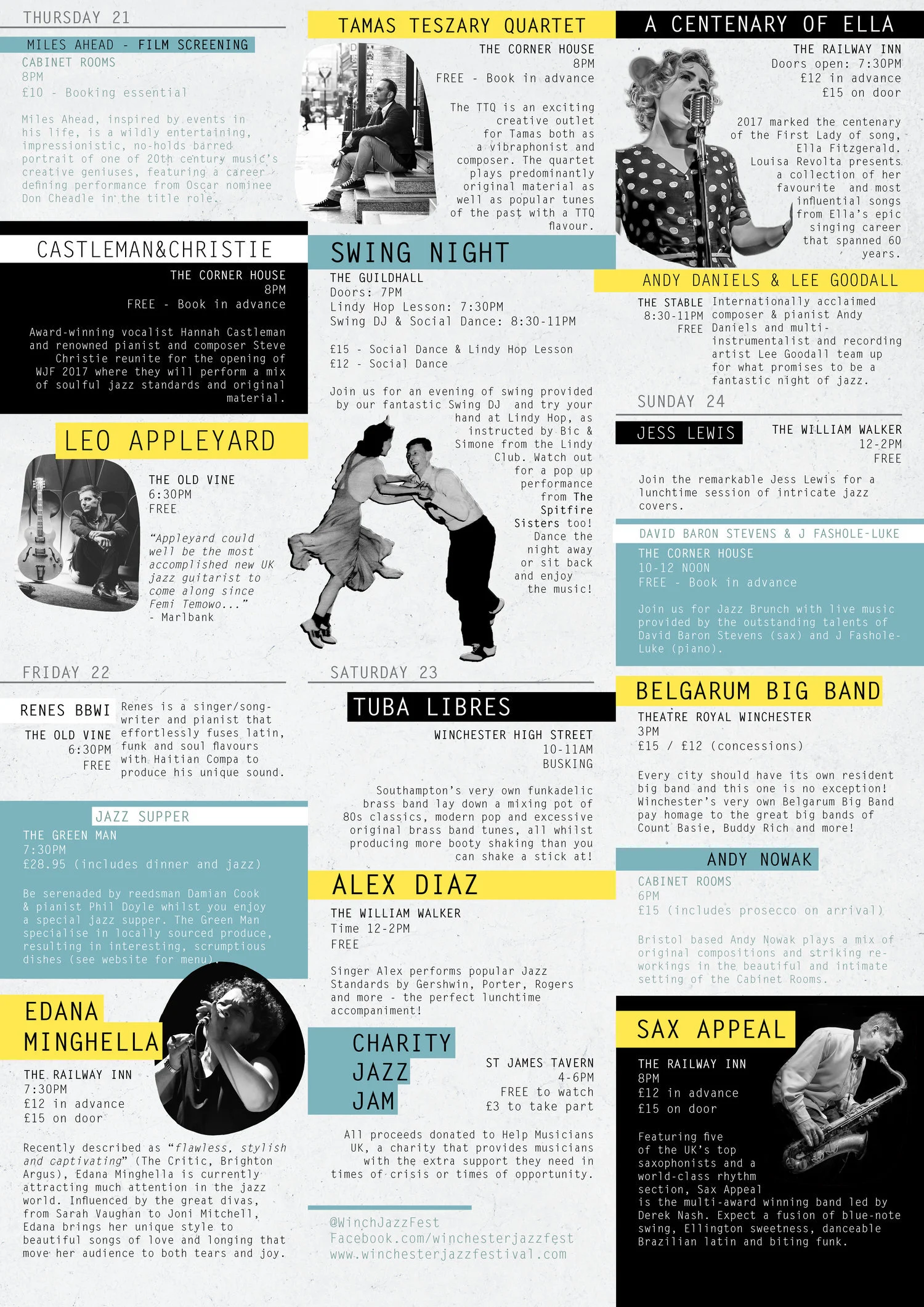 Artwork: Poster Programme for WJF 17