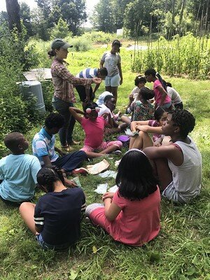 Nature connection camp, 2019