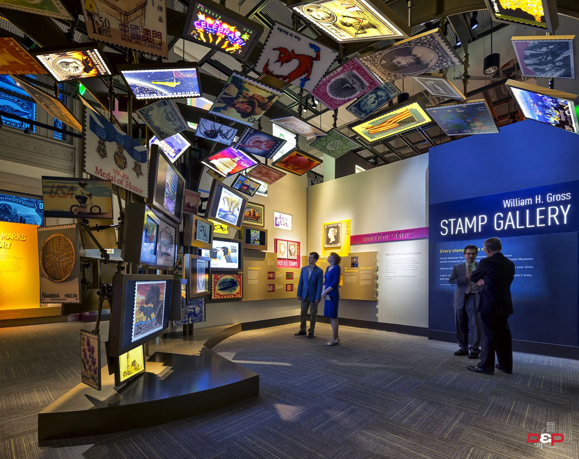 William H. Gross Stamp Gallery, National Postal Museum, Smithsonian Institution