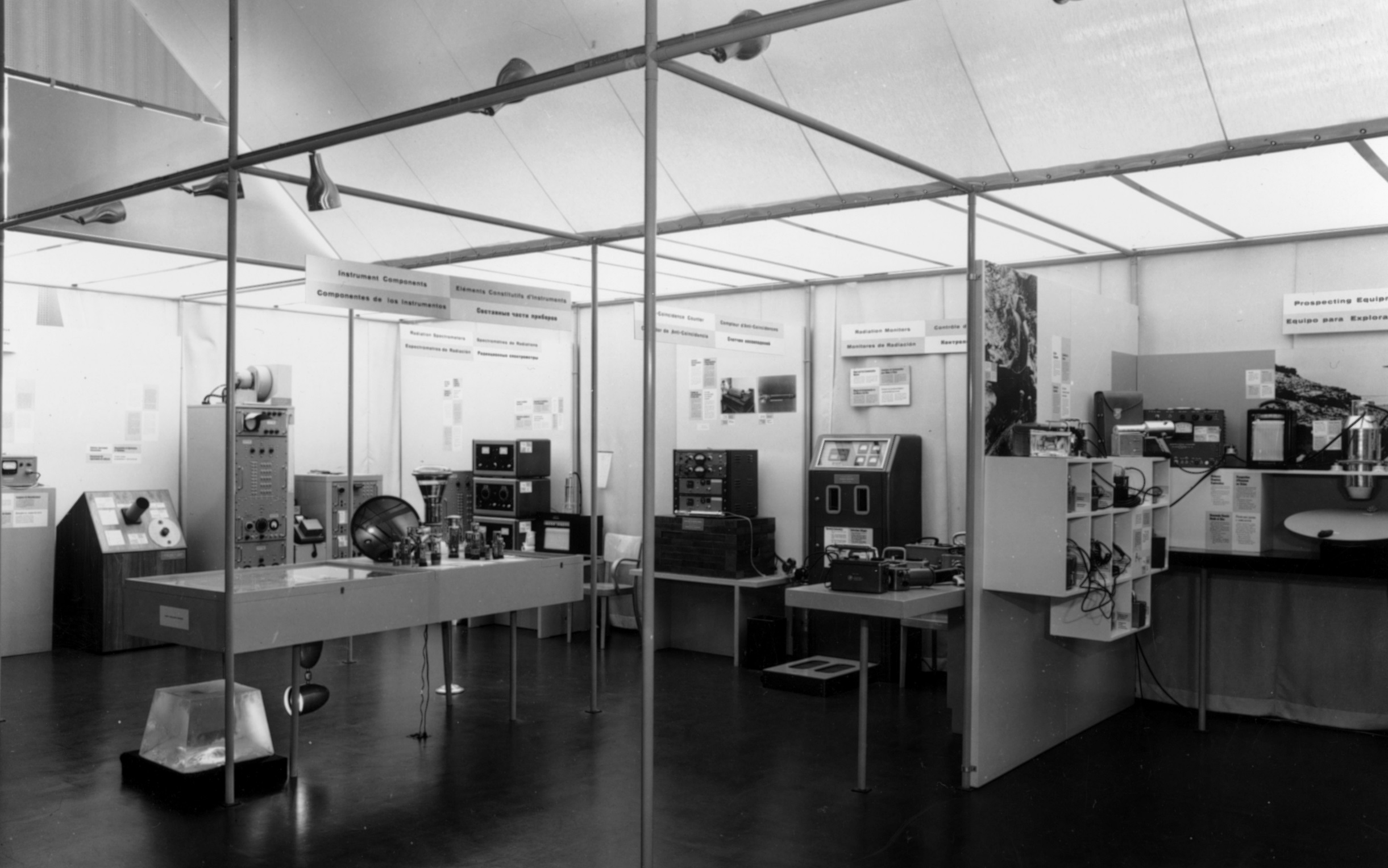 United States Atomic Energy Commission traveling exhibit, “Atoms for Peace”