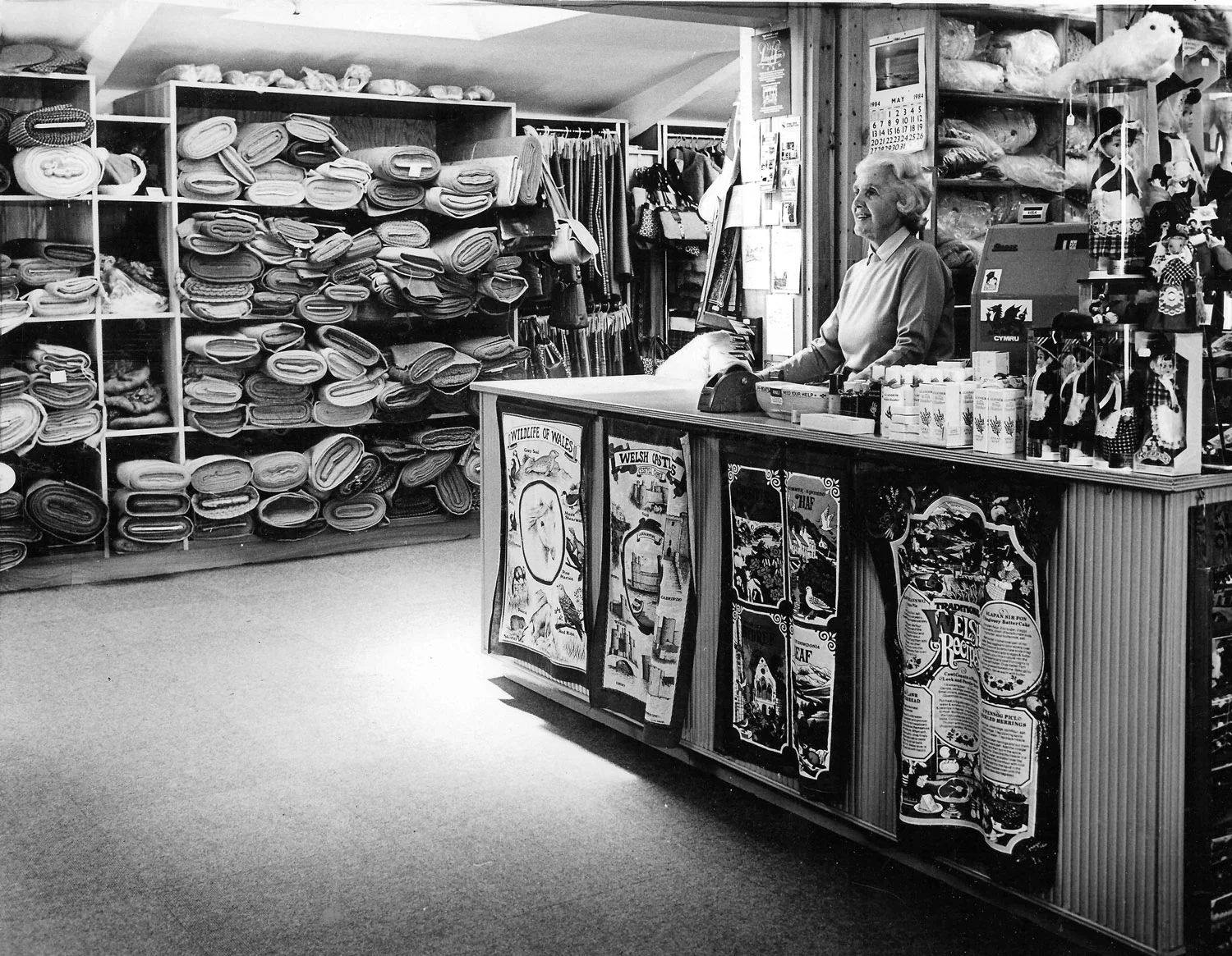 Mum in the millshop
