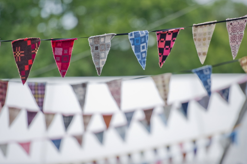 home made bunting