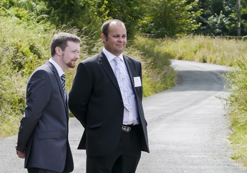 Dafydd and Ian from despatch