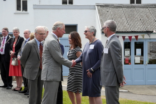 your Royal Highness, welcome to Tregwynt