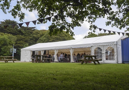 marquee at the mill