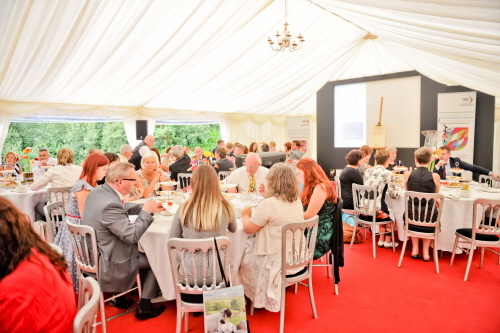 the guests are seated