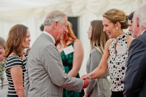 christine anderson meeting Prince Charles