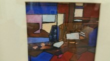 "Framed Abstract" by Patti Coslor Reserve: $50