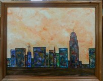 "Capitol Skyline" by Tammy Jett Reserve: $50