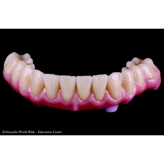 #zirkonzahn #dental #zirconia #lower #dentistry #prosthodontics #dentist #teeth