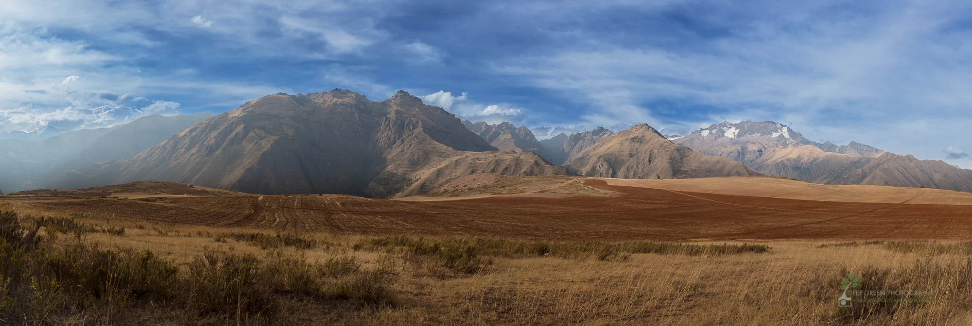 Typical view in the Sacred Valley of the Incas, Peru