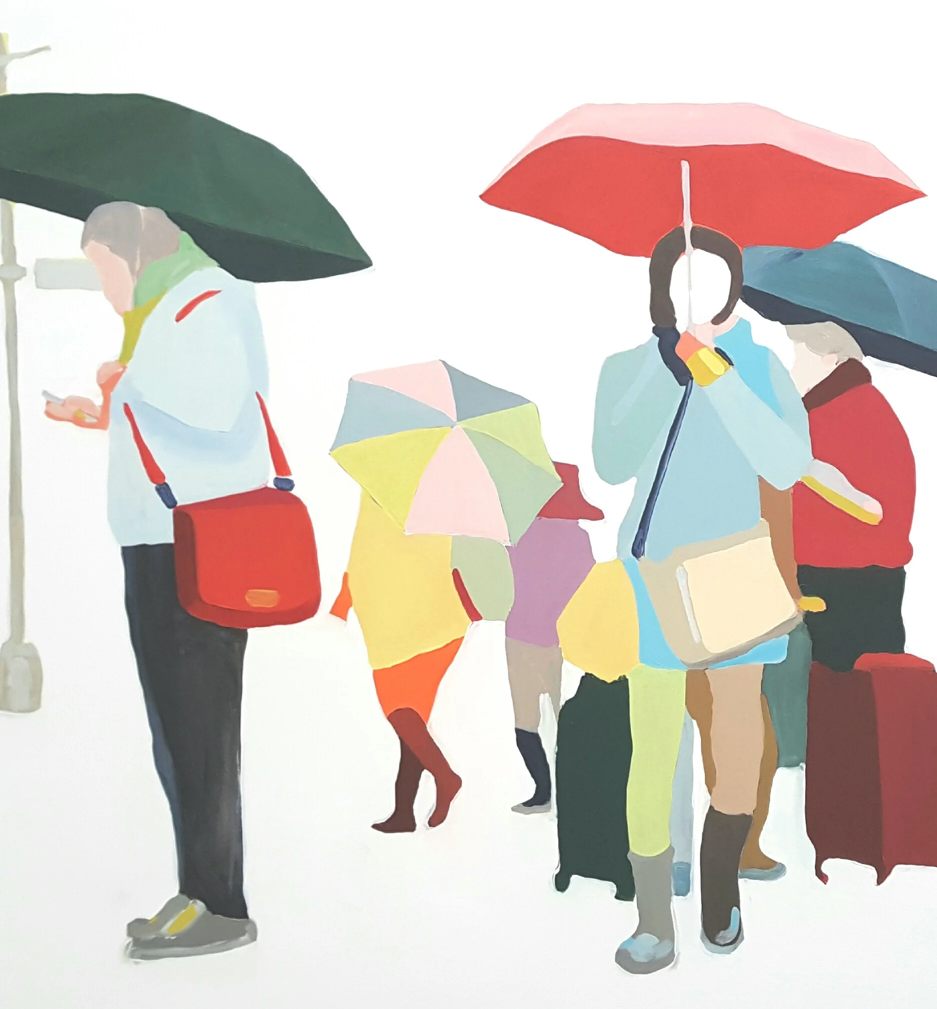 Midday Shoppers