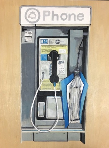 Blue phone