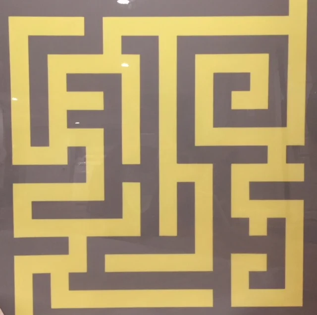 Citron and Grey Maze