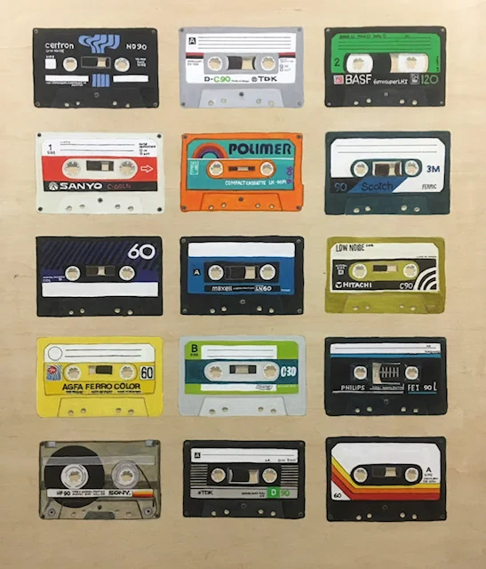 Mixed Tapes Vertical