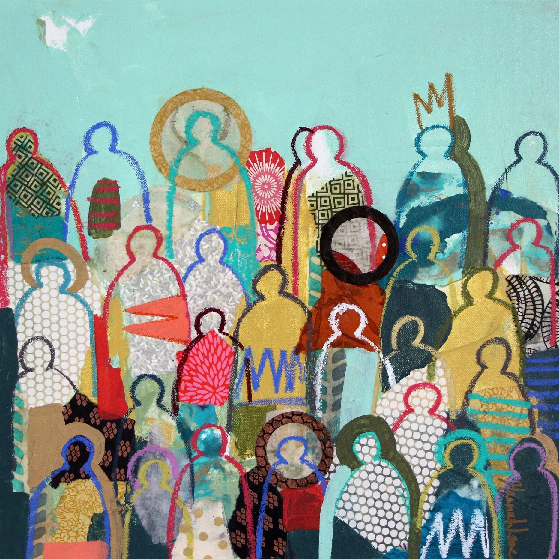 Crowded Square