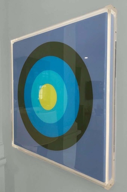 Target Practice on Moody Blue