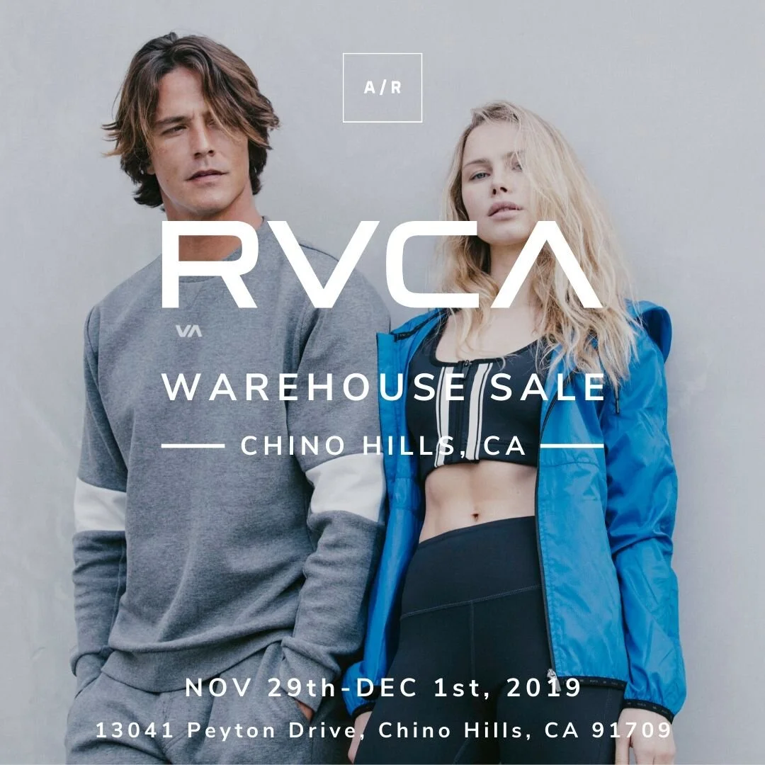 RVCA Warehouse Sale - Chino Hills, CA