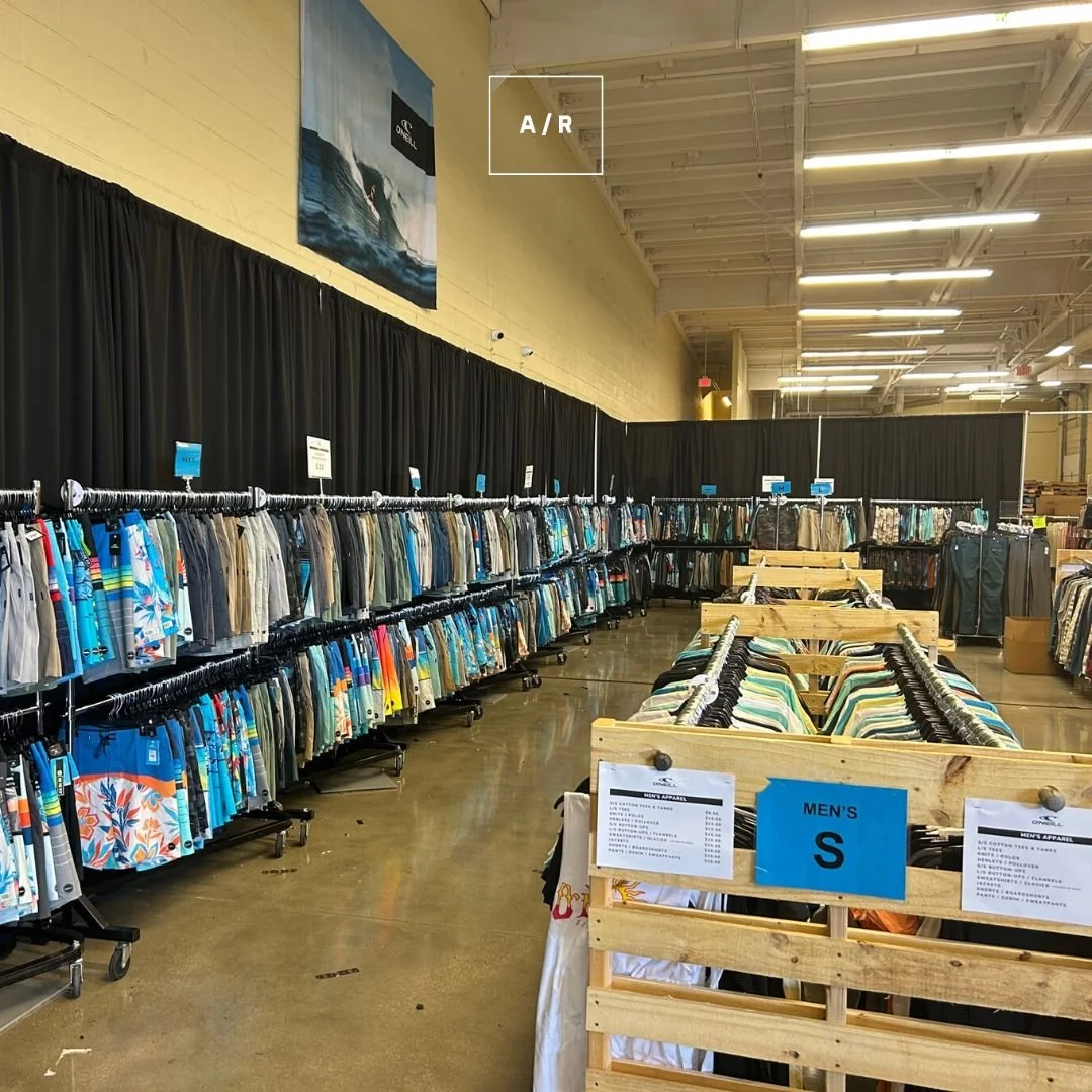 O'Neill Warehouse Sale NOV 24 26, 2023 Carlsbad, CA — Alternative