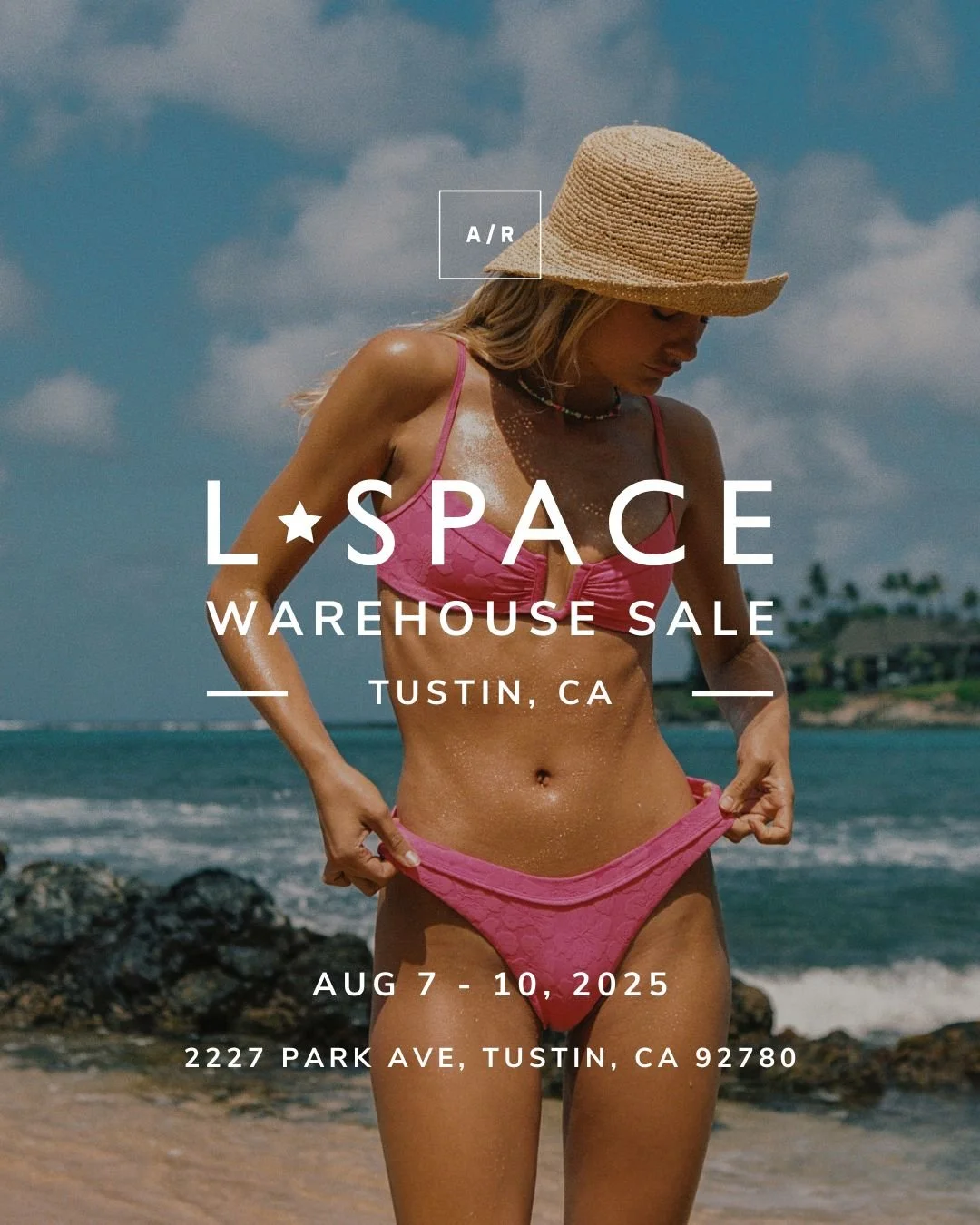 The LSPACE Warehouse Sale is coming to Alternative Retail in Tustin, CA, for a limited time, bringing major savings to all OC fashion lovers. Shop up to 75% OFF retail on your favorite LSPACE bikinis, one-pieces, activewear, dresses, cover-ups, and m