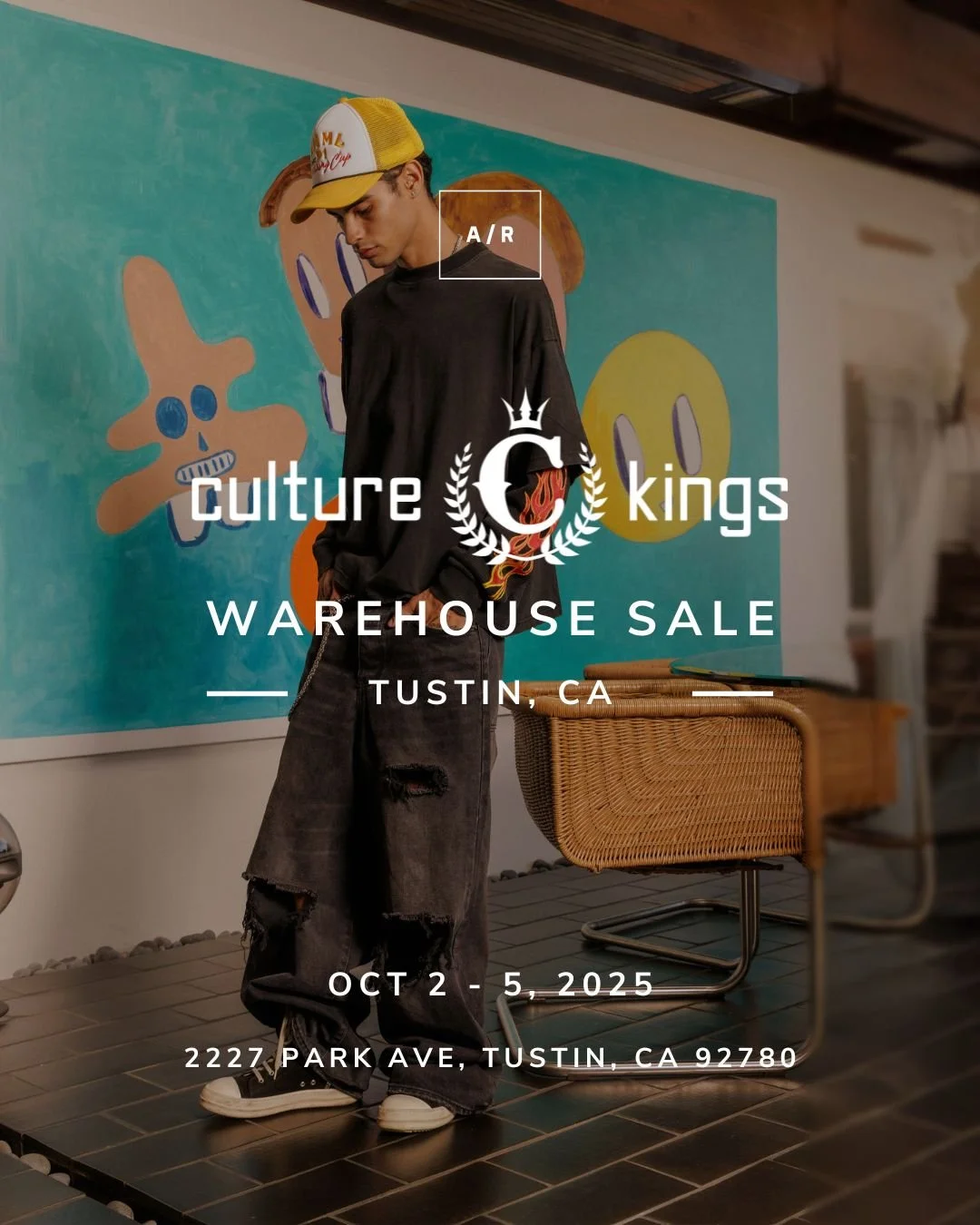 The Culture Kings Warehouse Sale starts this week at Alternative Retail in Tustin, CA. Score up to 80% OFF retail on thousands of styles from one of the world&rsquo;s leading names in streetwear, with men&rsquo;s and women&rsquo;s apparel plus iconic