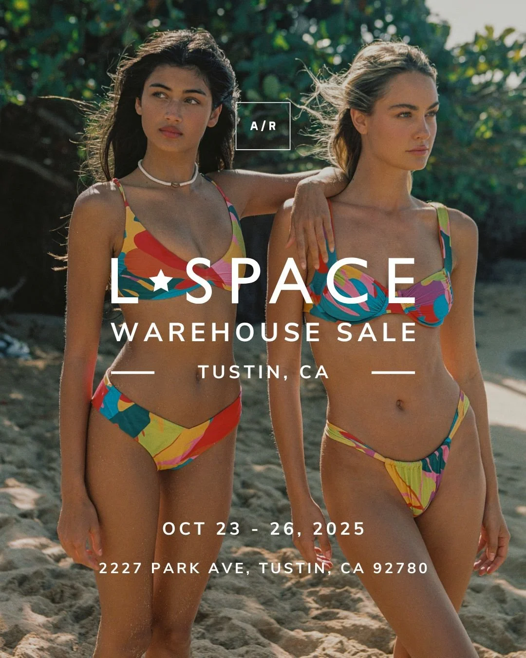 The LSPACE Warehouse Sale is coming to Alternative Retail in Tustin, CA, for a limited time, bringing major savings to all OC fashion lovers. Shop up to 75% OFF retail on your favorite LSPACE bikinis, one-pieces, activewear, dresses, cover-ups, and m