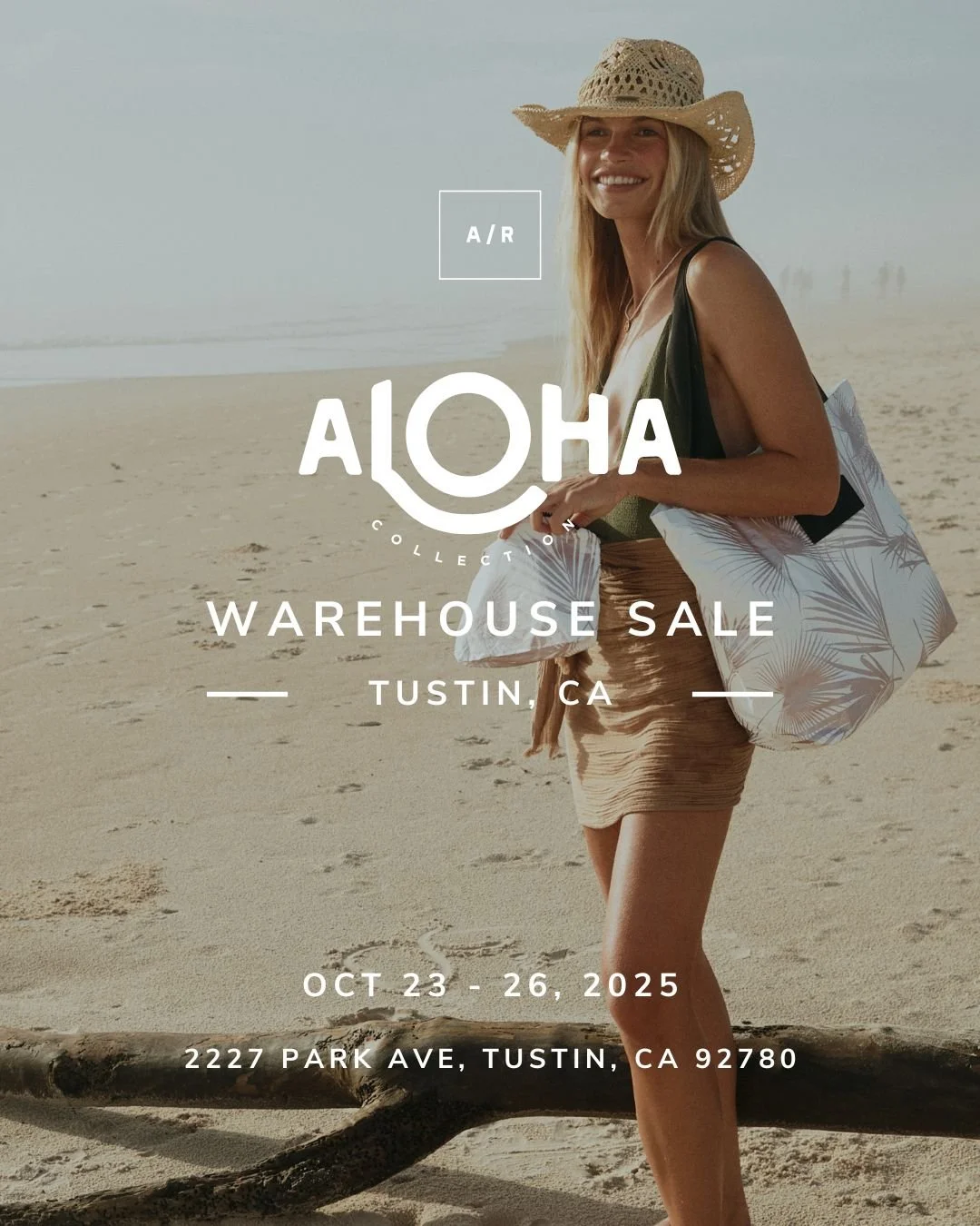Get ready for the ALOHA Collection Warehouse Sale coming to Alternative Retail in Tustin, CA. Shop your favorite splash-proof bags, pouches, hip packs, beach bags, and more at unbeatable prices.

Whether you're heading to the beach or adding a touch 