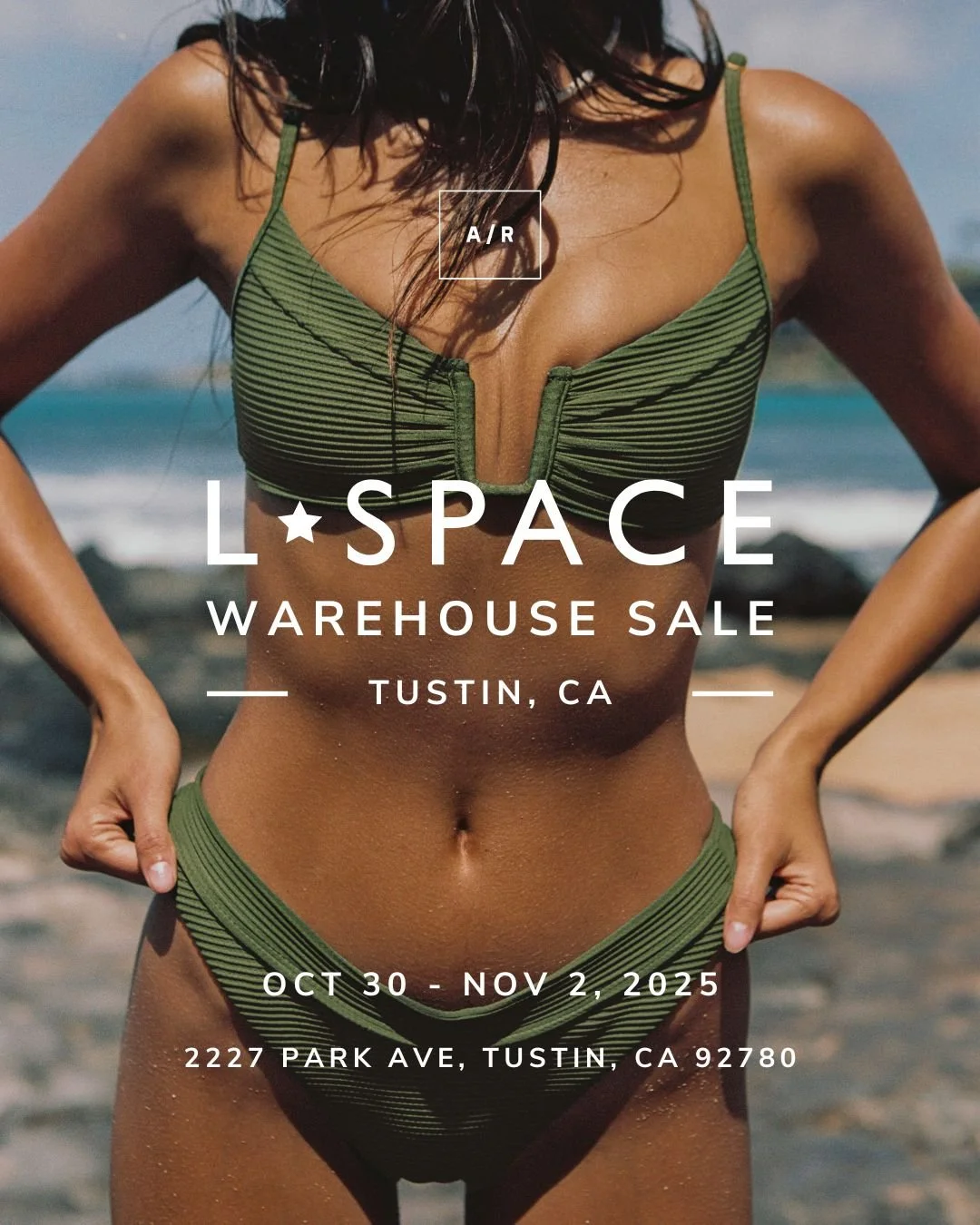 🚨 SALE EXTENDED + TAKE A LOOK INSIDE 👀 The LSPACE Warehouse Sale starts this week at Alternative Retail in Tustin, CA, bringing major savings to all OC fashion lovers.

Shop up to 75% OFF retail on your favorite LSPACE bikinis, one-pieces, activewe