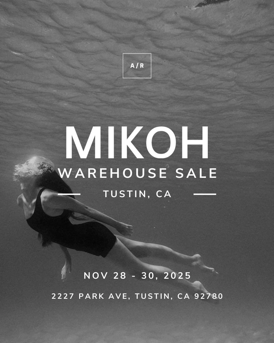 The official MIKOH Warehouse Sale is open this week at Alternative Retail in Tustin, CA! Rooted in a life spent chasing the sun and the sea, MIKOH redefines swimwear for the modern woman&mdash;effortless, confident, and always ready for the next adve