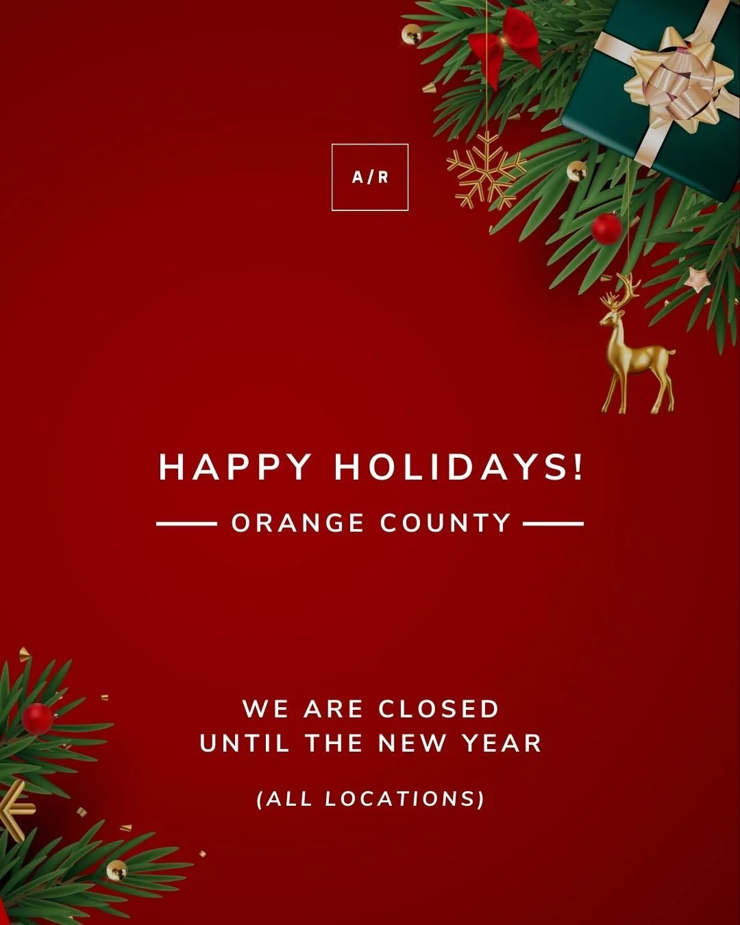 Happy Holidays 💝 Thank you for an amazing year at Alternative Retail!

We&rsquo;ll see you in 2026 with more must-shop Warehouse Sales.

📲 Join our A/R Text Alerts (link in bio) so you never miss an event.