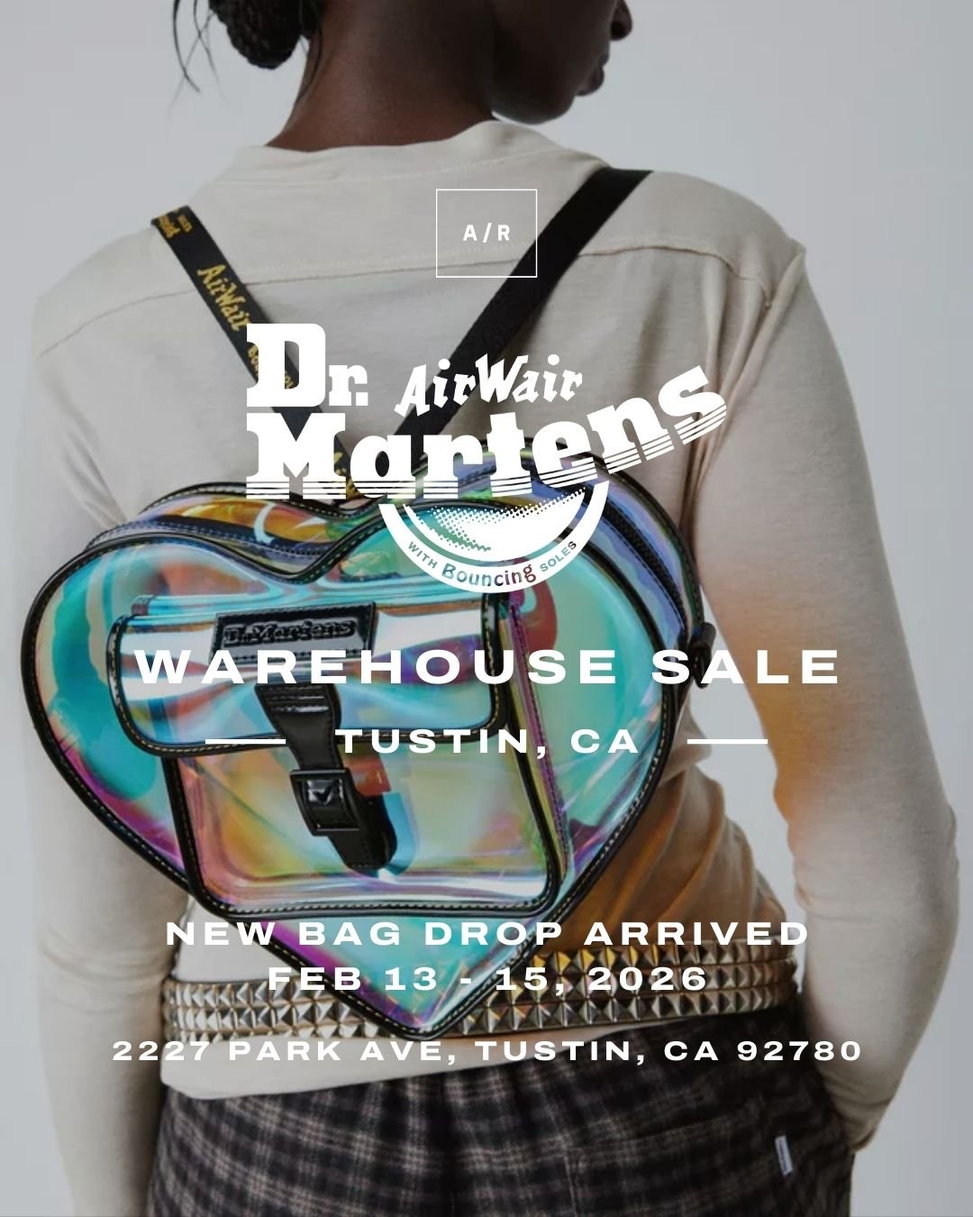 ❤️ LOVE IS IN THE AIR&hellip; AND ON THE SALES FLOOR ❤️

The Dr. Martens Warehouse Sale just received a fresh shipment of Dr. Martens bags just in time for Valentine&rsquo;s Day 💘 OPEN NOW at Alternative Retail in Tustin, CA!

Including these BEAUTI