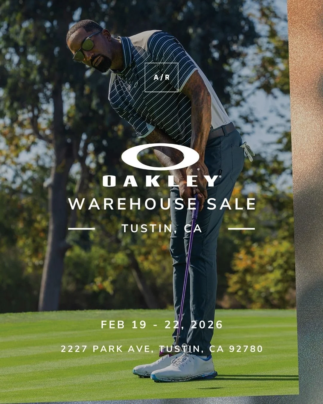 Join us for the official Oakley Warehouse Sale coming to Alternative Retail in Tustin, CA! Get ready to score amazing deals on your favorite Oakley products. Shop apparel and tech clothing ONLY, there will be NO eyewear this time. Tons of everything 