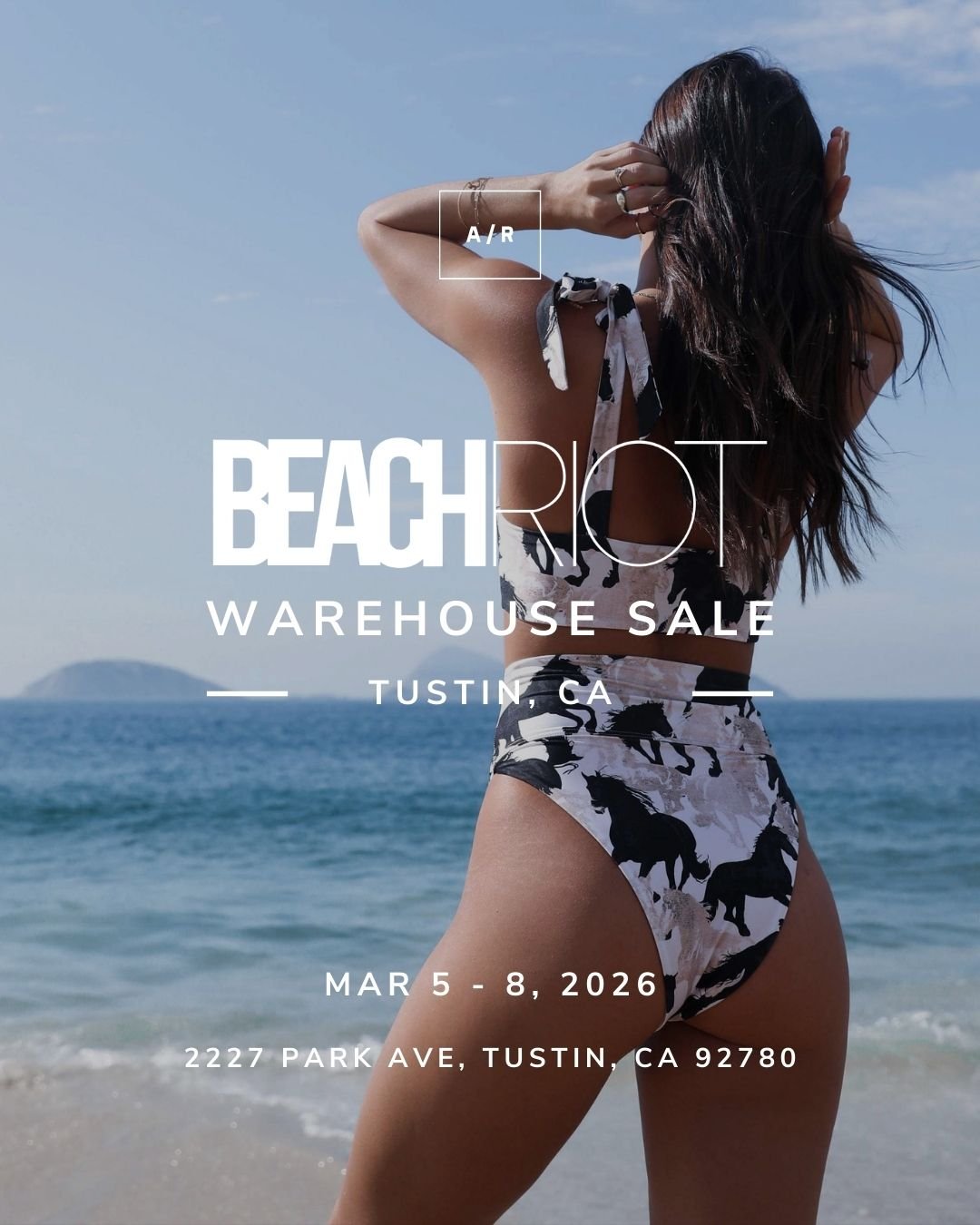 The official Beach Riot Warehouse Sale is coming to Alternative Retail in Tustin, CA!

Shop up to 80% OFF with exclusive deals on a wide range of stylish swimwear, trendy activewear, and fashionable clothing collections.

Don't miss out on this fanta