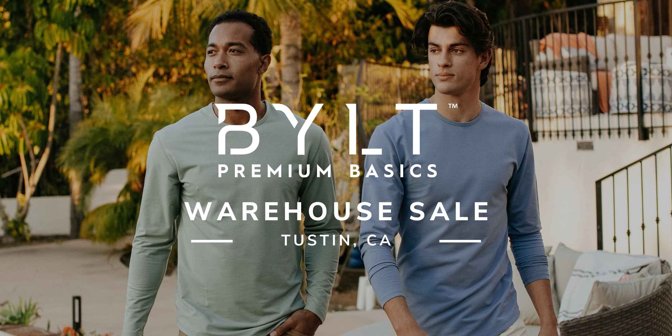 BYLT Basics Warehouse Sale | NOV 16 - 19, 2023 | Tustin, CA ...