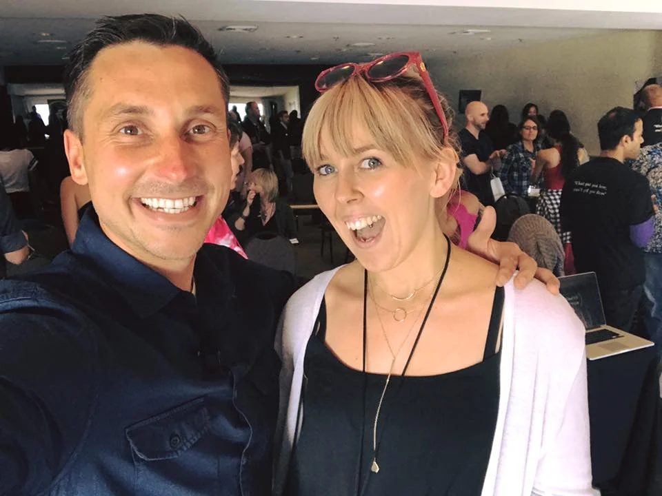 Business Mentor James Wedmore & I in Laguna Beach, California!