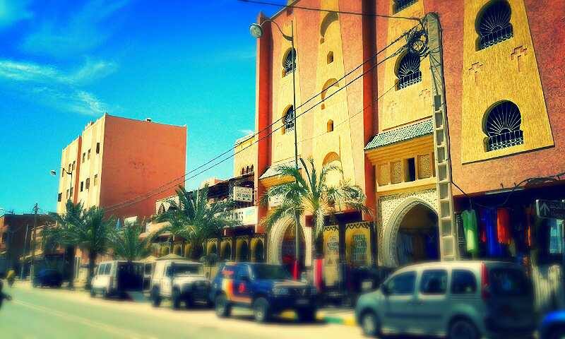 Erfoud - Cidade Município e Oásis do Sudeste de Marrocos, à beira do Rio Ziz