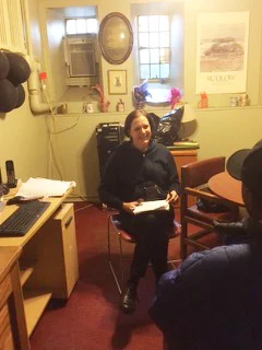 Linda Boyd, Co-Program Director, works with members, like Franklin, to determine the best ways we can help. 