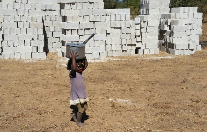 Lois, 3 years old, is Peter's daughter and #1 food deliverer on the construction site! :)