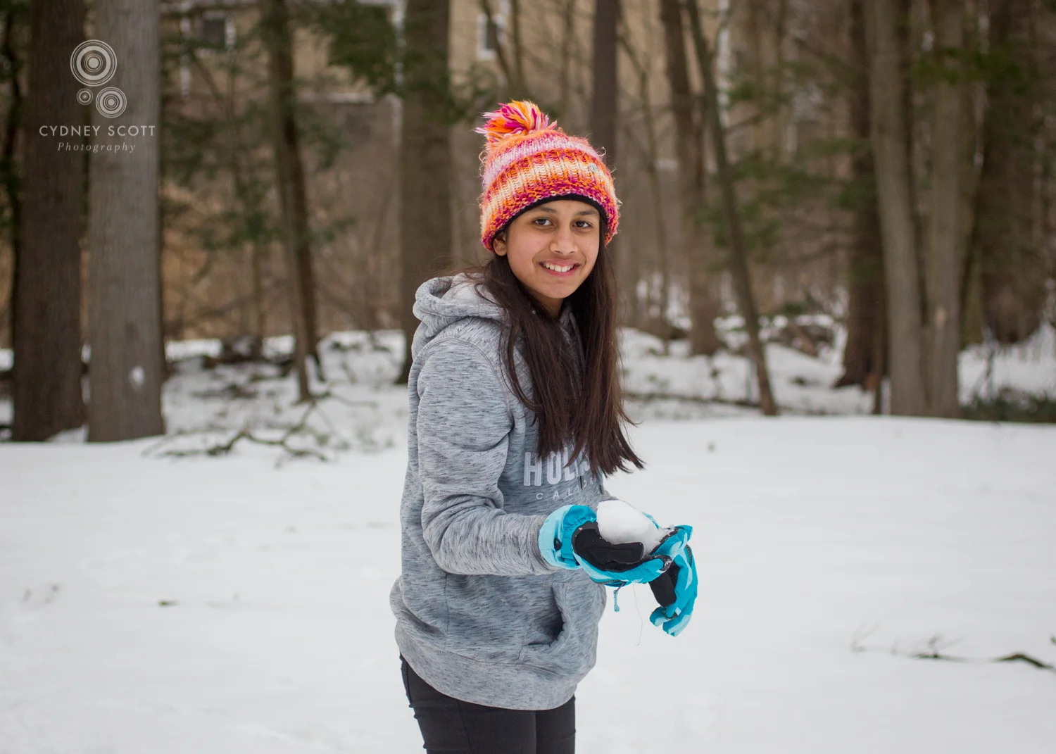 family Snowball fight! {boston family photographer}
