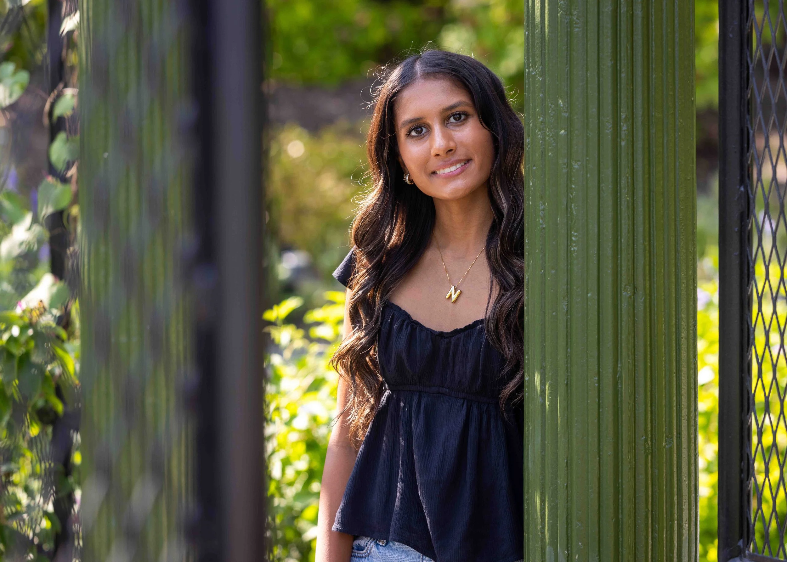 Nadia's New England Botanical Garden Senior Session
