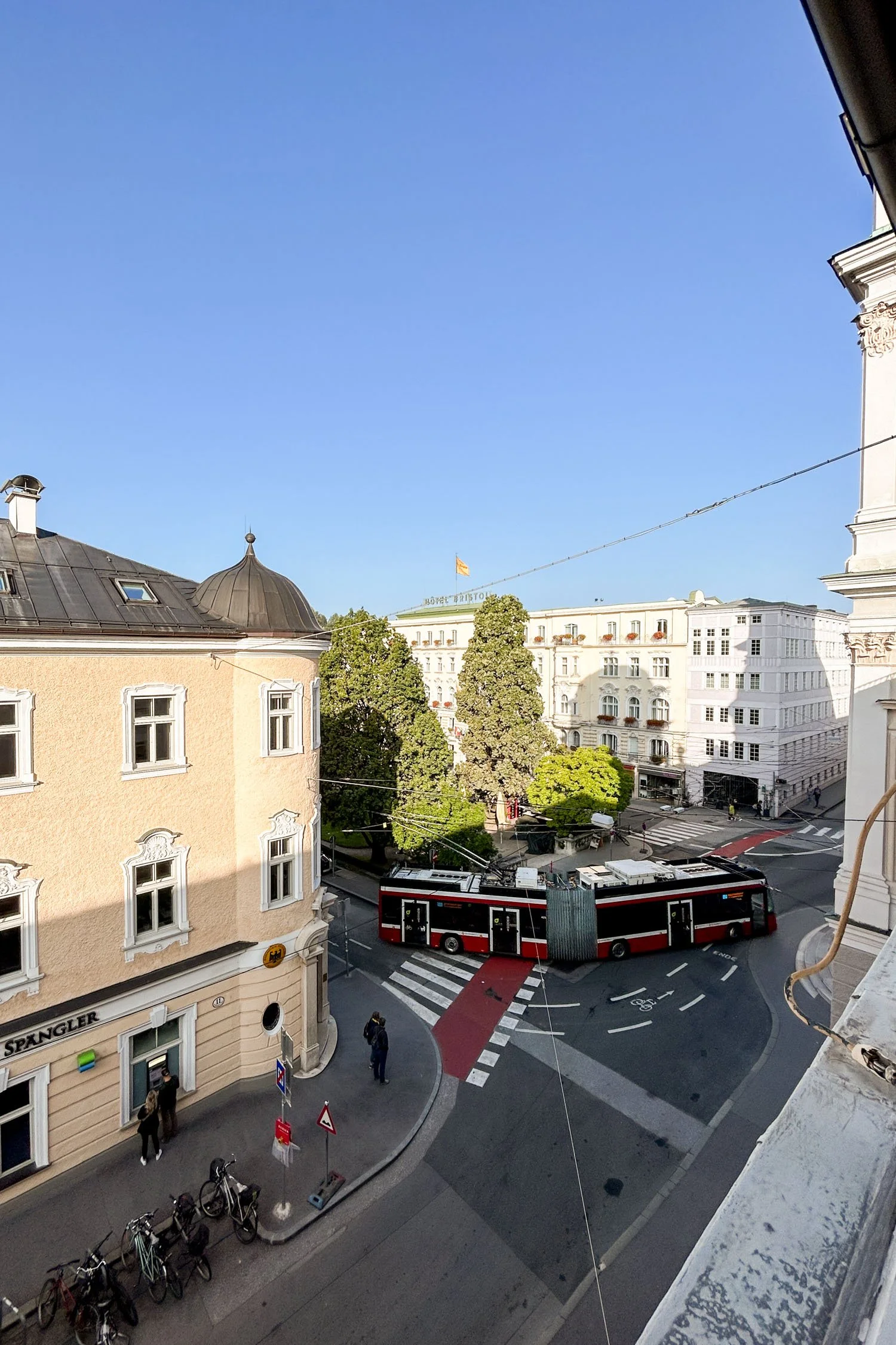 View from the Guest House in the Salzburg Seminary | Cotton Cashmere Cat Hair