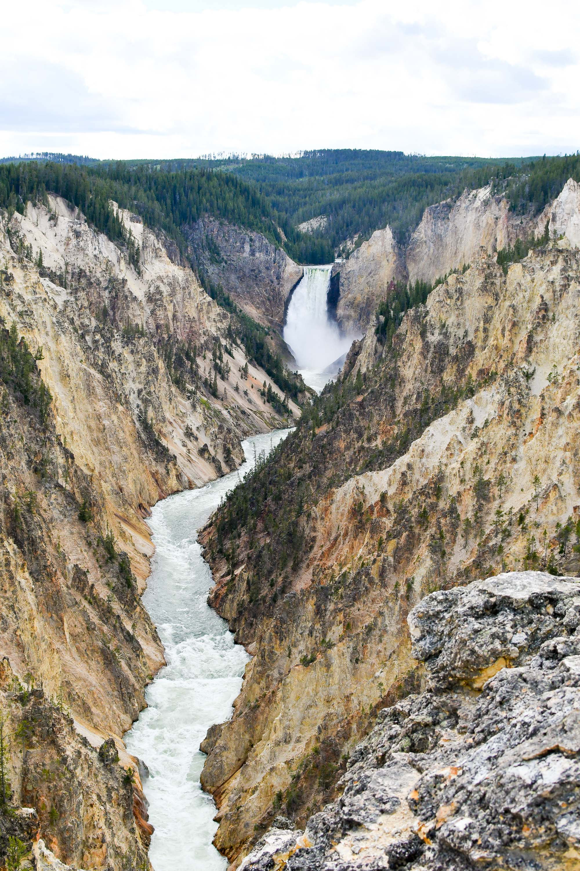 Artists Point, Yellowstone River — via Cotton Cashmere Cat Hair