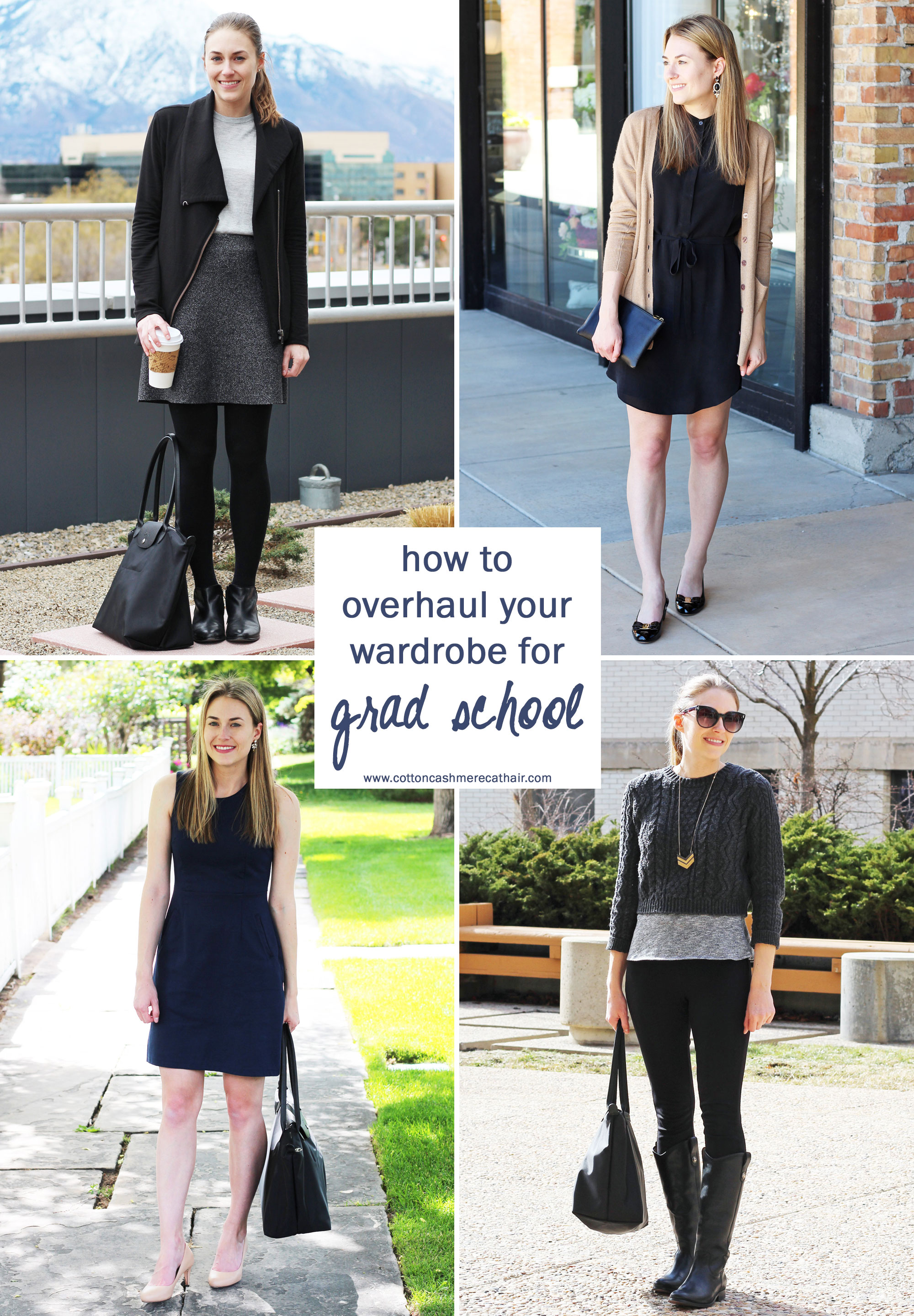 How to Overhaul Your Wardrobe for Grad School
