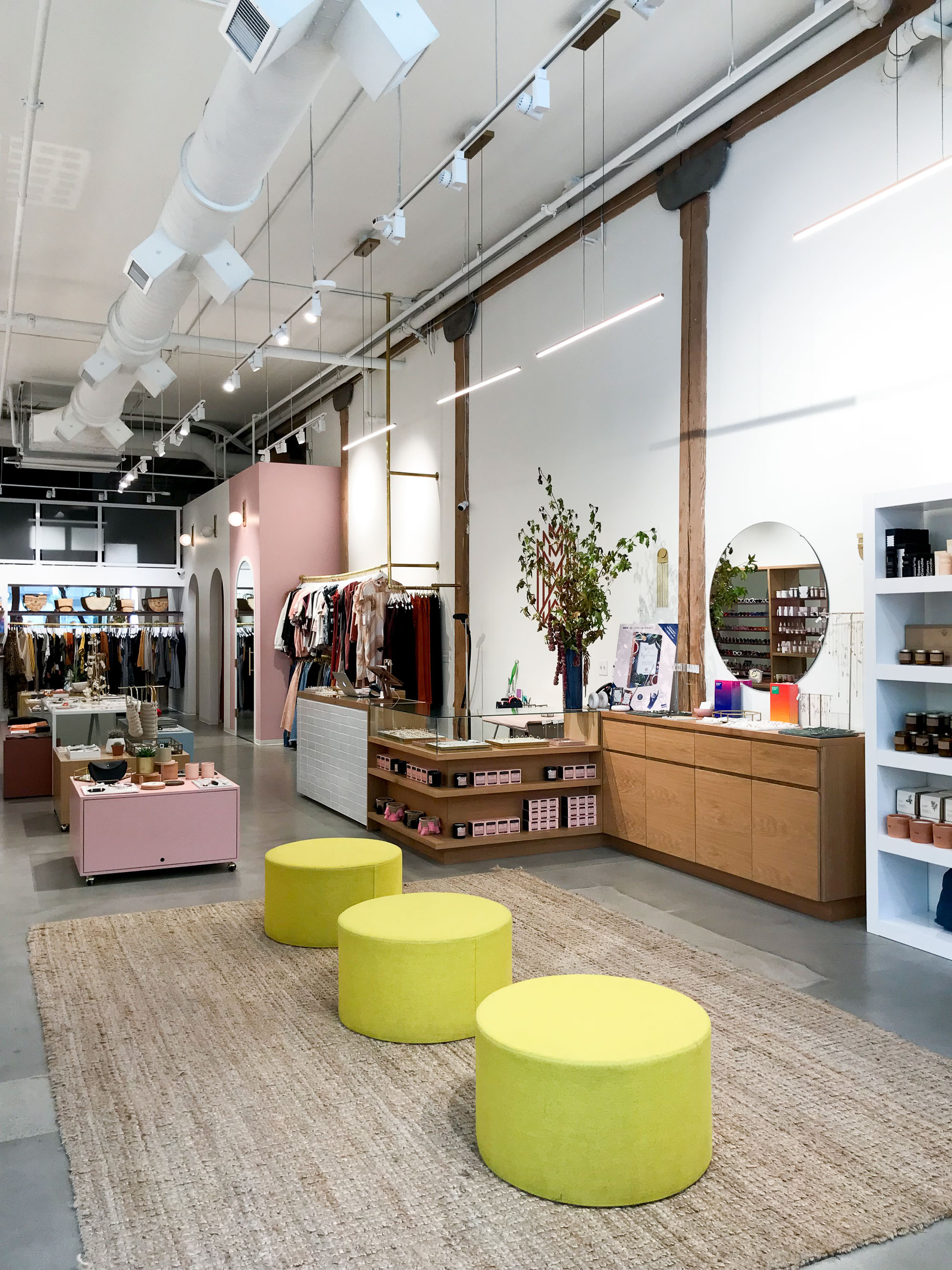 Inside the Moorea Seal store in Seattle — Cotton Cashmere Cat Hair
