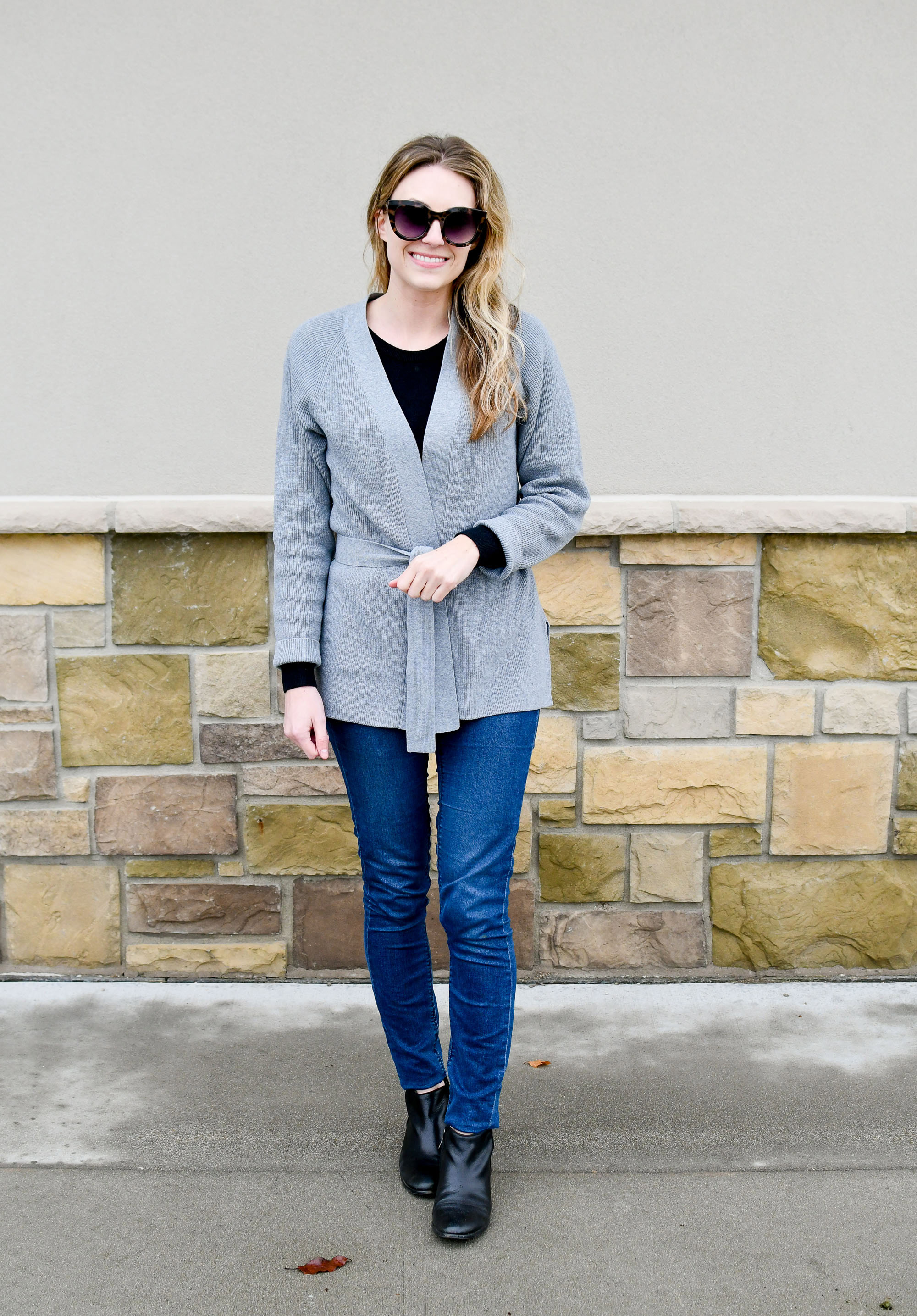 Wrap cardigan