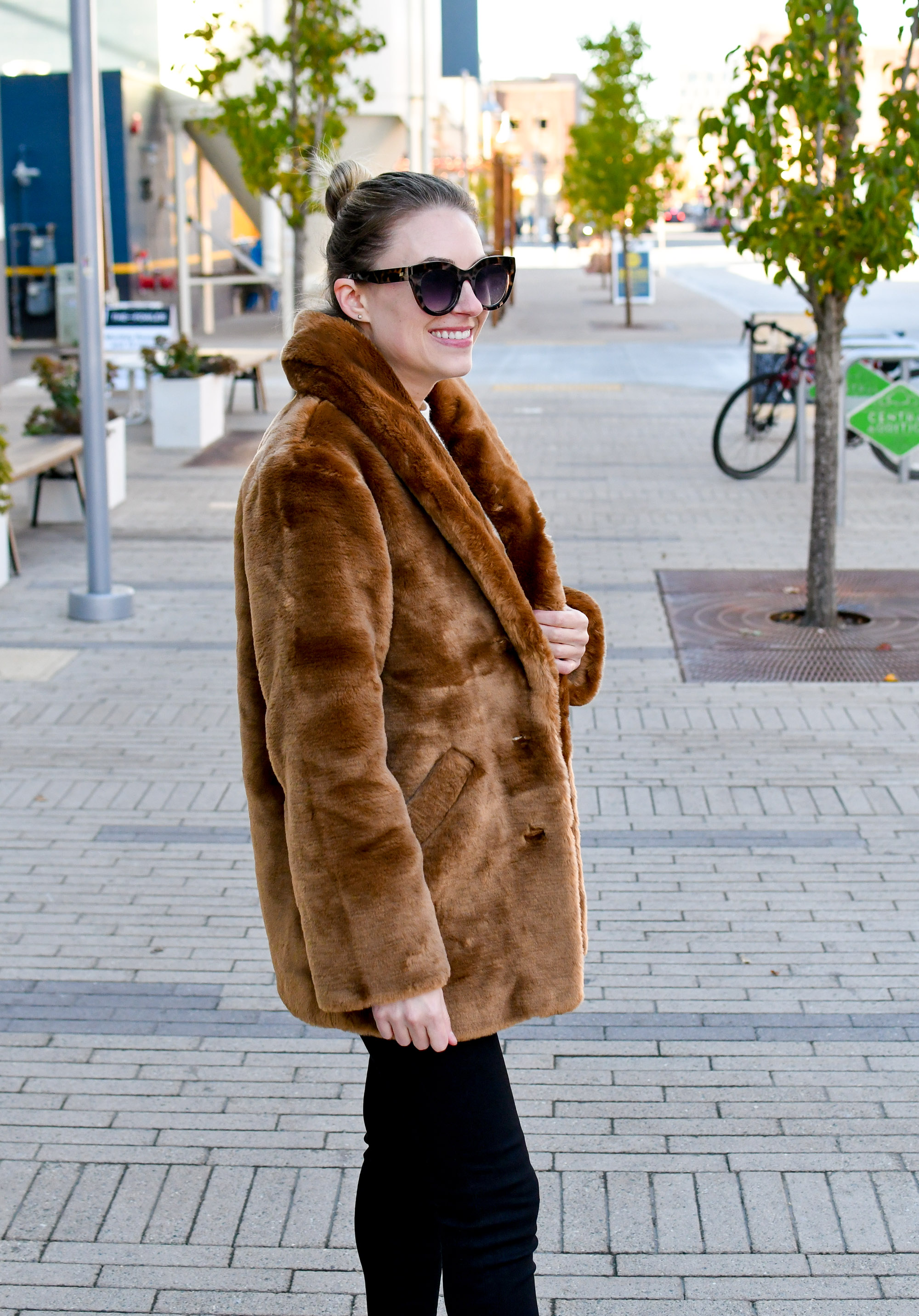 Best purchase: &amp; Other Stories short faux fur coat — Cotton Cashmere Cat Hair