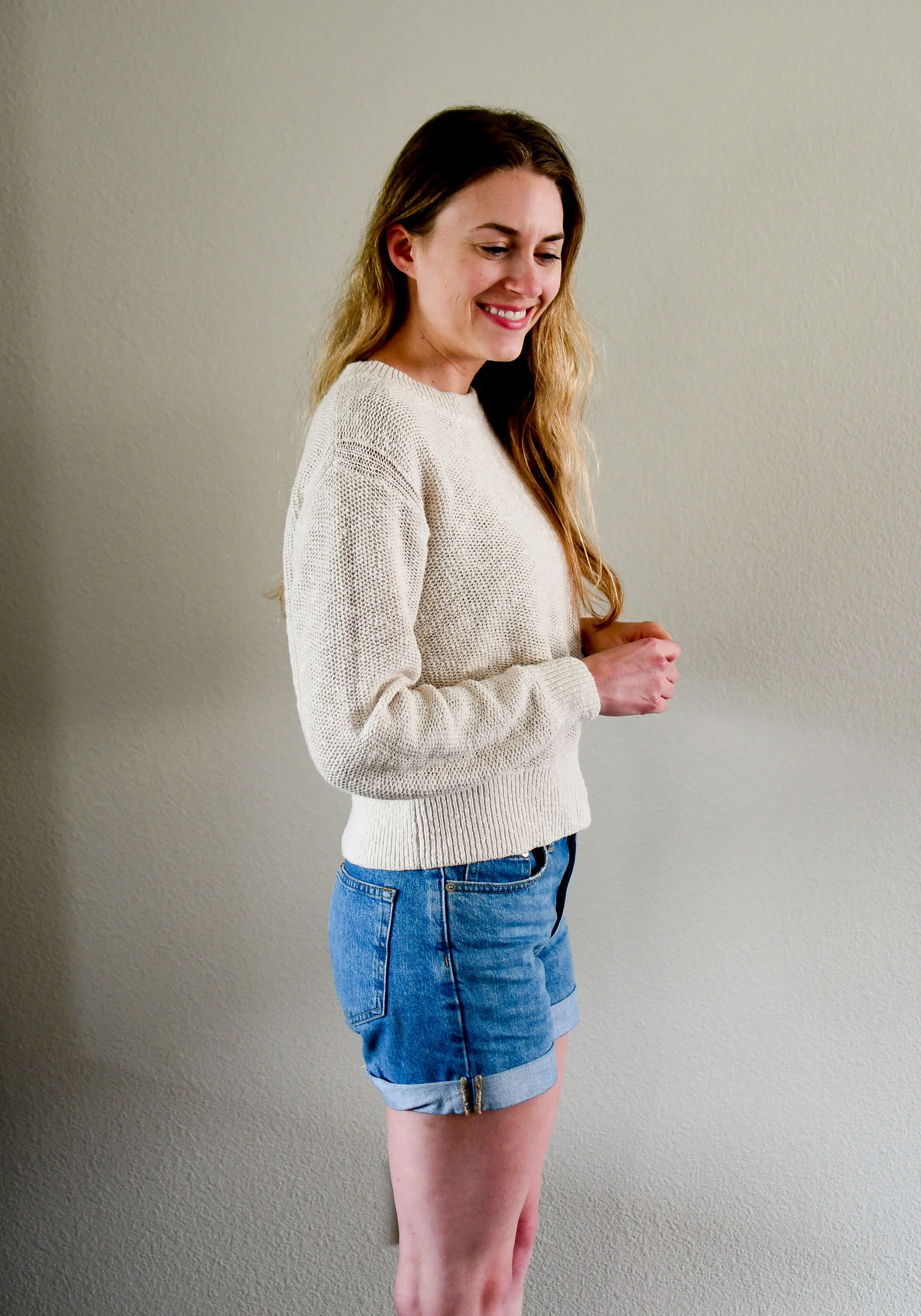 everlane denim shorts review
